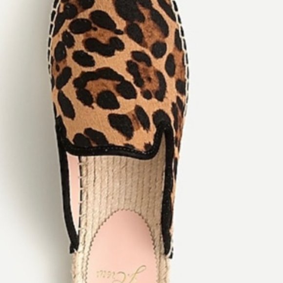 J. Crew Leopard Print Espadrilles - Picture 2 of 2